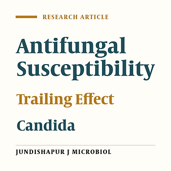 In Vitro Susceptibility and Trailing Growth Effect of Clinical Isolates of Candida Species to Azole Drugs