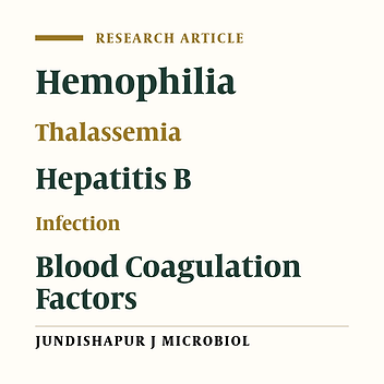 Occult Hepatitis B Infection in Hepatitis C Patients with Hematological Disorders