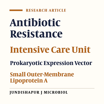Antimicrobial Resistant Determination and Prokaryotic Expression of smpA Gene of Acinetobacter baumannii Isolated from Admitted Patients