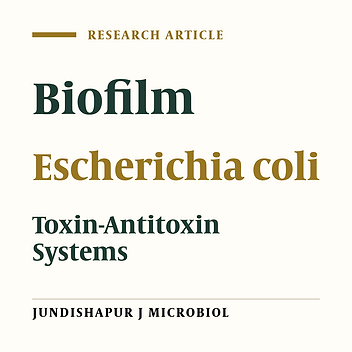 Association Between Toxin-Antitoxin Systems and Biofilm Formation