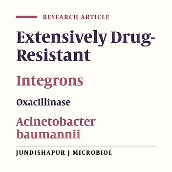 Molecular Identification of Resistance Determinants, Integrons and Genetic Relatedness of Extensively Drug Resistant Acinetobacter baumannii Isolated From Hospitals in Tehran, Iran