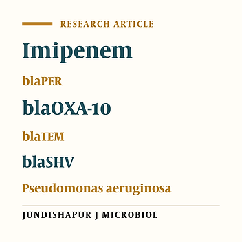 Class A and D Extended-Spectrum β-Lactamases in Imipenem Resistant Pseudomonas aeruginosa Isolated From Burn Patients in Iran