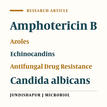 In Vitro Susceptibilities of Candida albicans Isolates to Antifungal Agents in Tokat, Turkey