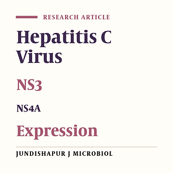 Expression of NS3/NS4A Proteins of Hepatitis C Virus in Huh7 Cells Following Engineering Its Eukaryotic Expression Vector