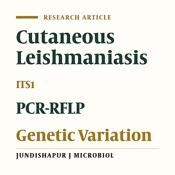Study of Genetic Variation of Leishmania major Based on Internal Transcribed Spacer 1 (ITS1) in Chabahar, Iran