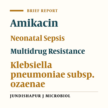 Atypical Klebsiella Species in a Third Level Hospital as Cause of Neonatal Infection