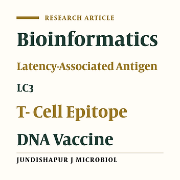 Designing a Novel Multi-epitope DNA- Based Vaccine Against Tuberculosis: In Silico Approach
