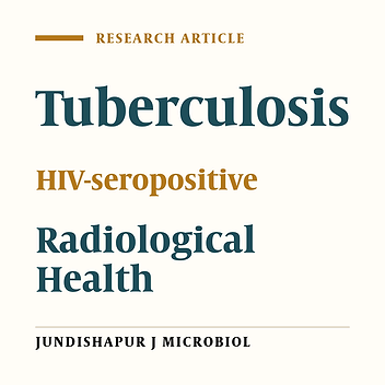 Comparison the Radiologic Findings of Pulmonary Tuberculosis Among HIV-Seropositive With HIV-Seronegative Patients