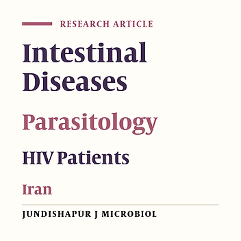 A study on Prevalence of Gastrointestinal Parasitic Infections in HIV (+) Patients Referred to Ahvaz Razi Hospital in 2008-2009