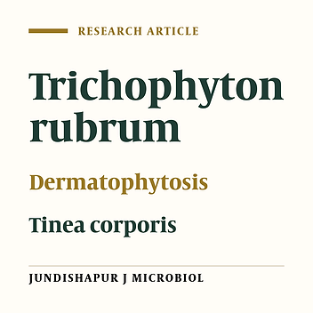 Extensive tinea corporis due to Trichophyton rubrum on the trunk