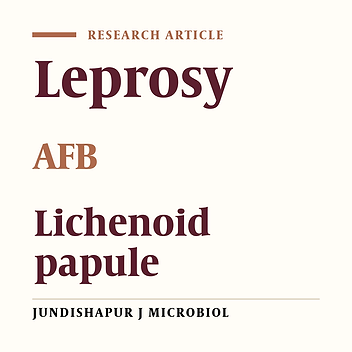 Lepromatous leprosy presenting with lichenoid papules