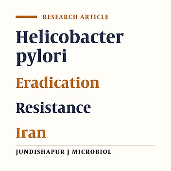 Treatment for Helicobacter pylori infection, an overview