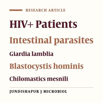 A study of the prevalence of intestinal parasitic infection in HIV positive individuals in Mashhad, Northeast Iran