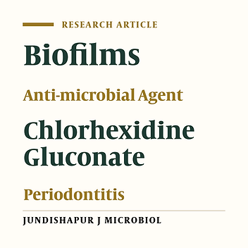 Inhibition and Disruption Properties of Chlorhexidine Gluconate on Single and Multispecies Oral Biofilms