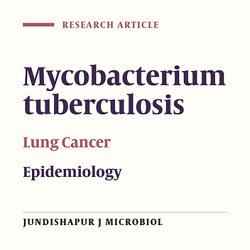 The Study of Mycobacterium tuberculosis  in Iranian Patients With Lung Cancer