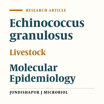 Molecular epidemiology of Echinococcus granulosus strains in domestic herbivores of Lorestan, Iran