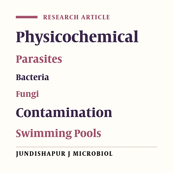 Assessment of Microbial Contamination and Physicochemical Condition of Public Swimming Pools in Kashan, Iran