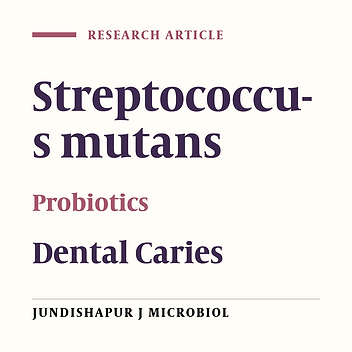 Investigation of Probiotic Chocolate Effect on Streptococcus mutans Growth Inhibition
