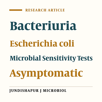 Bacteriuria and Antimicrobial Susceptibility of Escherichia coli Isolated From Urine of Asymptomatic University Students in Keffi, Nigeria