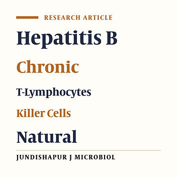 Cover image of the article: Alteration in Cellular Immunity after Chronic Hepatitis B Deteriorated into Severe Hepatitis and Its Significance