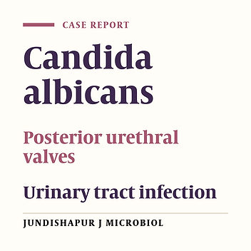 Fungal urinary tract infection in an infant with posterior urethral valves
