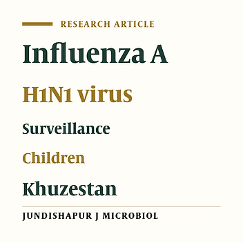 Clinical and Epidemiological Characteristics of Children With Influenza A H1N1 in Khuzestan, Iran During July 2009–April 2010