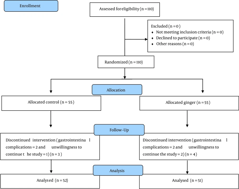 CONSORT flow diagram CONSORT flow diagram