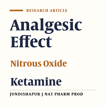 A Comparison between the Analgesic - Sedative Effects of Ketamine and Nitrous Oxide in Bones’ Fracture Pain Control: A Randomized Clinical Trial