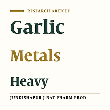Determination of Pb and Cd in Garlic Herb (Allium sativum) Planted in Gilan and Khuzestan Provinces Using Graphite Furnace Atomic Absorption Spectrometry
