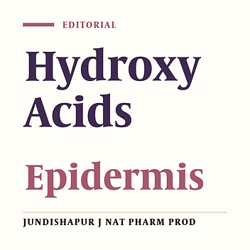 Hydroxy Acids, the Most Widely Used Anti-aging Agents