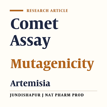 Comparison of the In Vitro Mutagenicity of Artemisia draconculus L. With Sodium Dichromate by Performing Single Cell Gel Electrophoresis (SCGE) or the Comet Assay