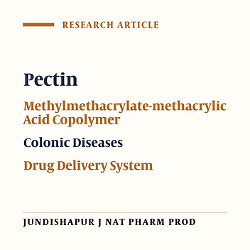 Combination of Pectin and Eudargit RS and Eudragit RL in the Matrix of Pellets Prepared by Extrusion-Spheronization for Possible Colonic Delivery of 5-Amino Salicylic Acid