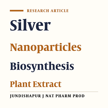 Nanosilver Particle Production Using Juglans Regia L. (Walnut) Leaf Extract