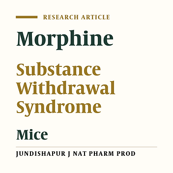 Thymus Daenensis Extract and Essential Oils Effects on Morphine Withdrawal Signs in Mice