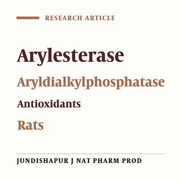 The Effect of Date Seed (Phoenix dactylifera) Extract on Paraoxonase and Arylesterase Activities in Hypercholesterolemic Rats