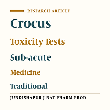 Saffron Reduced Toxic Effects of its Constituent, Safranal, in Acute and Subacute Toxicities in Rats