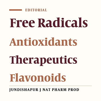 Therapeutic Significance of Natural Anti Oxidants
