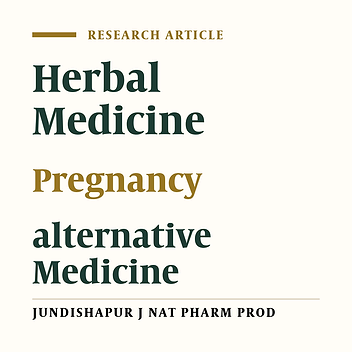Use of Herbal Medicine Among Pregnant Women on Antenatal Care at Nekemte Hospital, Western Ethiopia