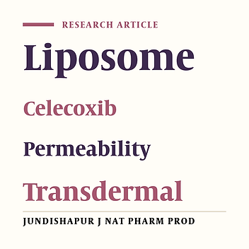 Formulation and Evaluation of Liposomes for Transdermal Delivery of Celecoxib