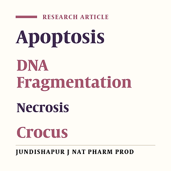 Crocin Effects on Human Myeloma Cells Regarding Intracellular Redox State, DNA Fragmentation, and Apoptosis or Necrosis Profile
