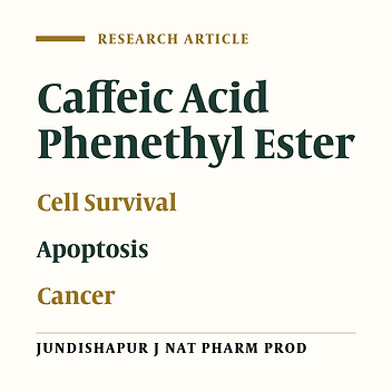 Study of CAPE Effect on Apoptosis Induction in AGS Human Gastric Cancer Cell Line
