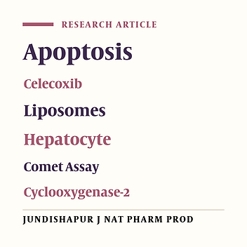 Evaluation of Apoptosis Induced by Celecoxib Loaded Liposomes in Isolated Rat Hepatocytes