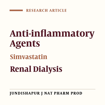 Anti-Inflammatory Effect of Simvastatin in Hemodialysis Patients