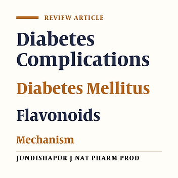 Effect and Mechanism of Herbal Ingredients in Improving Diabetes Mellitus Complications
