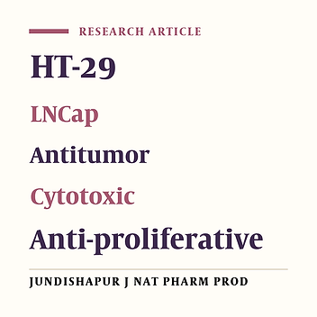 Cytotoxic, Anti-Proliferative and Apoptotic Effects of Tribulus terrestris L. Fruit Extract on Human Prostate Cancer Lncap and Colon Cancer HT-29 Cell Lines