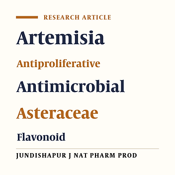 Anti-Proliferative and Antimicrobial Activity of Methanolic Extract and SPE Fractions of Artemisia spicigera