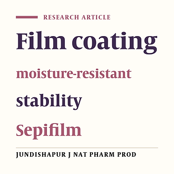 STUDY OF FREE-FILMS AND COATED TABLETS BASED ON HPMC AND MICROCRYSTALLINE CELLULOSE, AIMED FOR IMPROVE STABILITY OF MOISTURE-SENSITIVE DRUGS