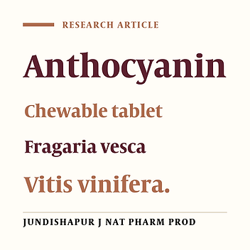 FORMULATION AND EVALUATION OF A NEW HERBAL TABLET FROM STRAWBERRY AND GRAPE LEAVES