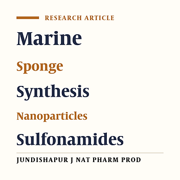 Marine Sponge/CuO Nanocrystal: A Natural and Efficient Catalyst for Sulfonamides Synthesis