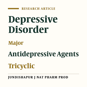 Evaluation of Pharmaceutical Products of St. John’s Wort Efficacy Added on Tricyclic Antidepressants in treating Major Depressive Disorder: A Double Blind Randomized Control Trial